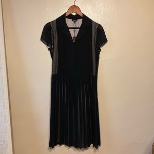 Black TALBOTS cocktail dress sz 4